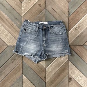 Kancan cut off shorts. Distressed.